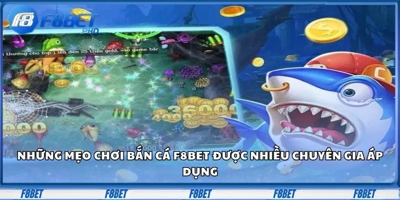Những mẹo chơi bắn cá F8bet được nhiều chuyên gia áp dụng
